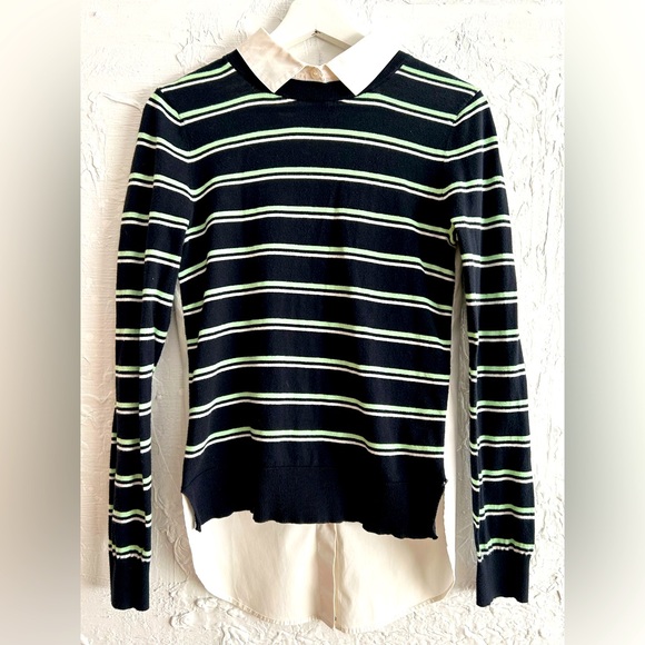 Veronica Beard button down backwards top - Picture 1 of 3